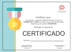 Diploma cursos eScuelAAC