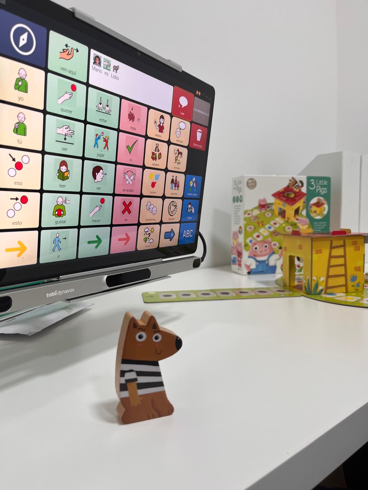 Acceso con mirada (TOBII DYNAVOX)